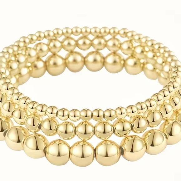 Beaded Bracelet Set of 3 - Picture 6 of 8